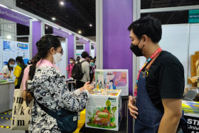 บรรยากาศในงานมหกรรมวิทยาศาสตร์และเทคโนโลยีแห่งชาติ ประจำปี 2 ... พารามิเตอร์รูปภาพ 11